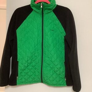 Ralph Lauren Kids Quilted Green and Black Puffer Jacket
